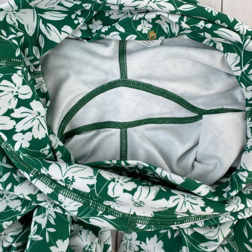 Spiritual Gangster Green Floral Verona Intent High Waisted Legging Size Medium - Picture 13 of 16
